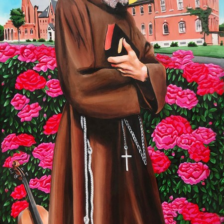 Father Solanus Casey (Full Image) High Quality Gilcée Print