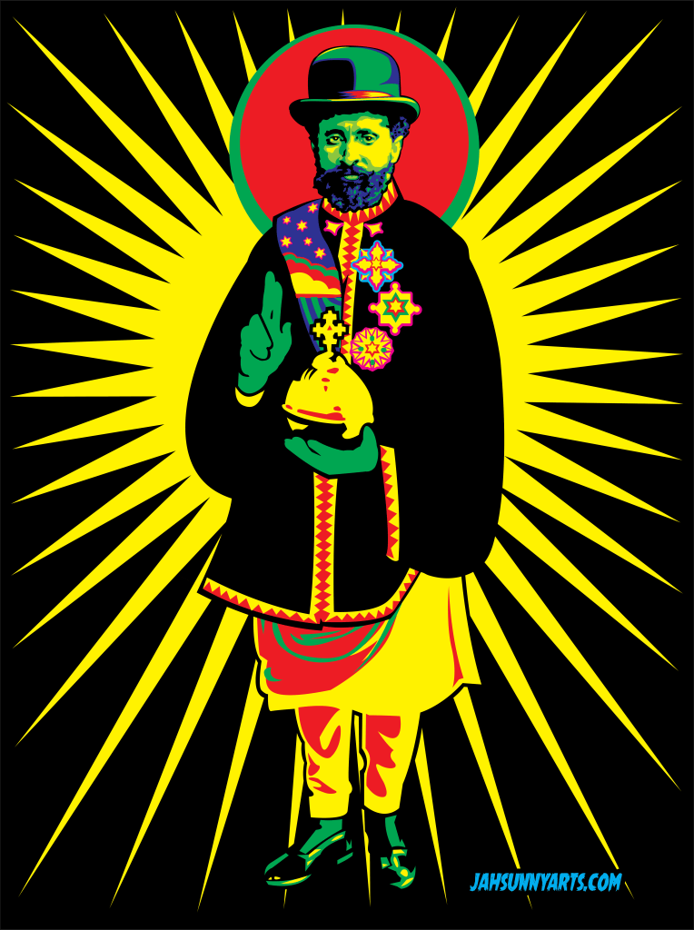 Ras Tafari Makonnen High Quality Giclée Print